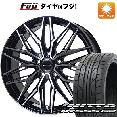 【パンク保証付き】【新品国産5穴114.3車】 夏タイヤ ホイール４本セット 215/45R18 ニットー NT555 G2 ホットスタッフ プレシャス アストM3 18インチ :fuji 1130 146403 23607 23607:フジ スペシャルセレクション