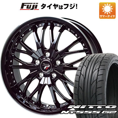 【パンク保証付き】【新品国産5穴114.3車】 夏タイヤ ホイール４本セット 225/40R18 ニットー NT555 G2 ホットスタッフ プレシャス HM 3 18インチ :fuji 1131 146331 23604 23604:フジ スペシャルセレクション