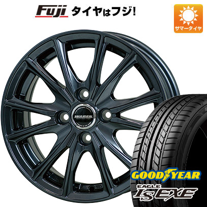 【新品国産4穴100車】 夏タイヤ ホイール４本セット 205/50R17 グッドイヤー イーグル エルエス エグゼ(限定) ホットスタッフ ヴァーレン W05 17インチ :fuji 25201 150328 31689 31689:フジ スペシャルセレクション