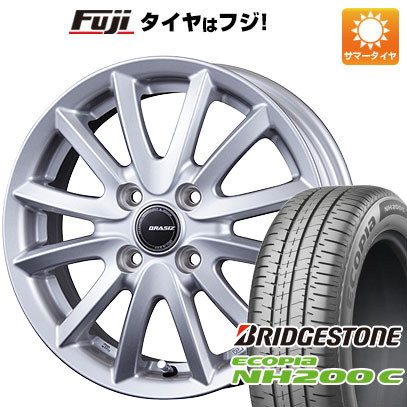 【新品 軽自動車】 夏タイヤ ホイール４本セット 145/80R13 ブリヂストン エコピア NH200 C コーセイ クレイシズ VS6 13インチ : fuji 21701 151518 36921 36921 : フジ スペシャルセレクション