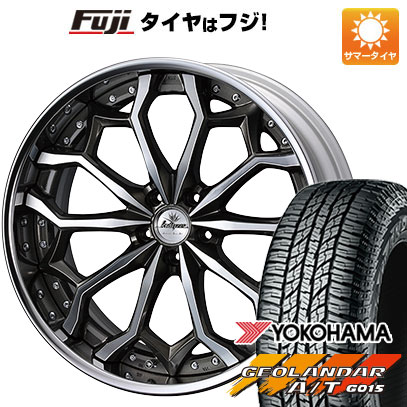 【新品国産5穴114.3車】 夏タイヤ ホイール4本セット 235/55R19 ヨコハマ ジオランダー A/T G015 RBL ウェッズ クレンツェ ジルドーン 19インチ :fuji 1121 135265 28522 28522:フジ スペシャルセレクション