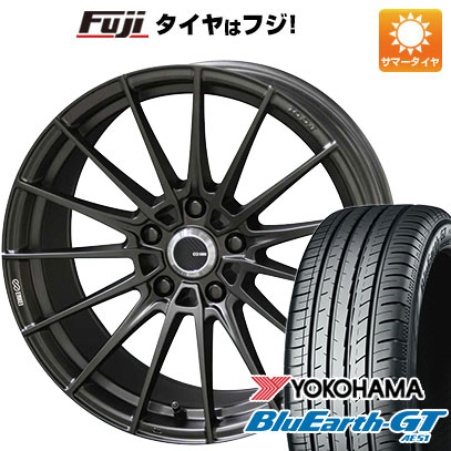 【新品国産5穴114.3車】 夏タイヤ ホイール４本セット 225/45R18 ヨコハマ ブルーアース GT AE51 エンケイ チューニング FC01 18インチ :fuji 1261 150788 28539 28539:フジ スペシャルセレクション