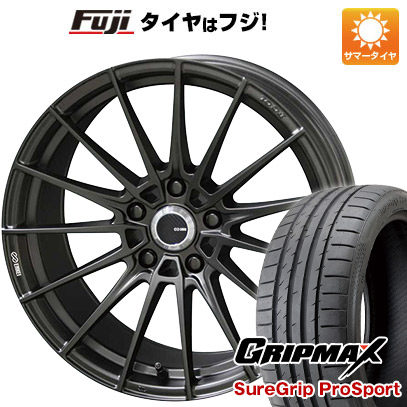 【新品国産5穴114.3車】 夏タイヤ ホイール4本セット 245/45R19 グリップマックス シュアグリップ PRO SPORTS BSW（限定） エンケイ チューニング FC01 19インチ :fuji 1141 150792 38317 38317:フジ スペシャルセレクション