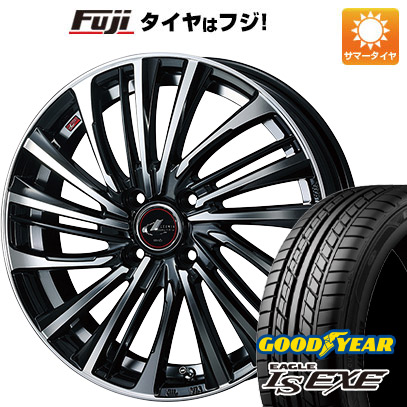 【新品国産4穴100車】 夏タイヤ ホイール4本セット 175/60R16 グッドイヤー イーグル エルエス エグゼ(限定) ウェッズ レオニス FS 16インチ :fuji 2321 132767 31591 31591:フジ スペシャルセレクション