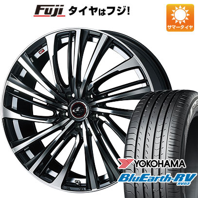 【パンク保証付】【新品国産5穴114.3車】 夏タイヤ ホイール4本セット 215/45R18 ヨコハマ ブルーアース RV 03 ウェッズ レオニス FS 18インチ :fuji 1130 136584 36867 36867:フジ スペシャルセレクション