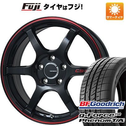 【新品国産5穴114.3車】 夏タイヤ ホイール４本セット 225/55R17 BFグッドリッチ(フジ専売) g FORCE フェノム T/A レアマイスター CS V6 17インチ :fuji 1861 116378 41281 41281:フジ スペシャルセレクション