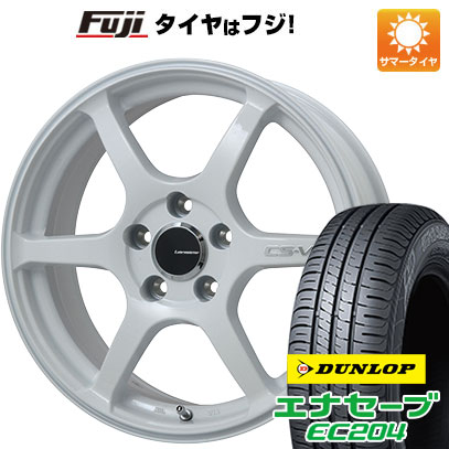 【新品国産5穴114.3車】 夏タイヤ ホイール4本セット 215/55R17 ダンロップ エナセーブ EC204 レアマイスター CS V6(ホワイト) 17インチ :fuji 1841 116390 25558 25558:フジ スペシャルセレクション