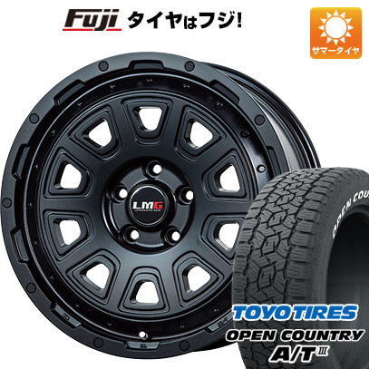 【新品国産5穴114.3車】 夏タイヤ ホイール4本セット 215/70R16 トーヨー オープンカントリー A/T III RBL レアマイスター LMG DS 10 マットブラック 16インチ :fuji 1581 115610 38622 38622:フジ スペシャルセレクション