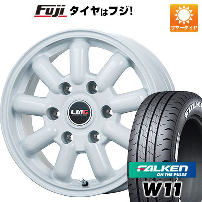 【新品】NV350キャラバン 夏タイヤ ホイール4本セット 215/65R16 ファルケン W11 109/107N レアマイスター LMG MOS 9(ホワイト) 16インチ :fuji 4861 116766 29685 29685:フジ スペシャルセレクション