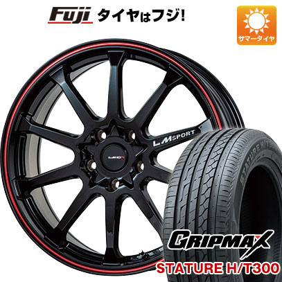 【新品国産5穴114.3車】 夏タイヤ ホイール4本セット 235/55R18 グリップマックス スタチャー H/T300 BSW（限定） レアマイスター LMスポーツLM 10R 18インチ :fuji 1303 116216 40205 40205:フジ スペシャルセレクション