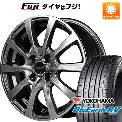 【パンク保証付】【新品国産4穴100車】 夏タイヤ ホイール4本セット 185/60R15 ヨコハマ ブルーアース RV 03 MID ユーロスピード F10 15インチ :fuji 1901 126072 36888 36888:フジ スペシャルセレクション 50,640円