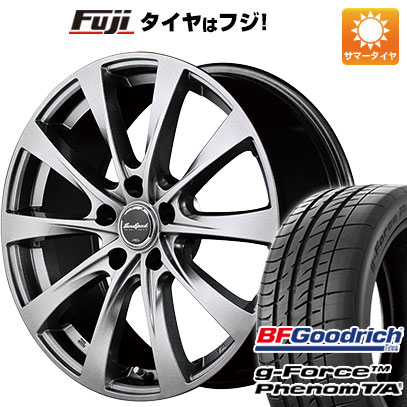 【新品国産5穴114.3車】 夏タイヤ ホイール４本セット 225/55R17 BFグッドリッチ(フジ専売) g FORCE フェノム T/A MID ユーロスピード F10 17インチ :fuji 1861 126076 41281 41281:フジ スペシャルセレクション