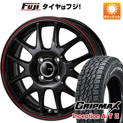 【新品 軽自動車】軽トラ 夏タイヤ ホイール4本セット 145R12C 80/78N グリップマックス インセプション A/TII RWL(限定) JPスタイル ジェファ 12インチ :fuji 21681 123254 35569 35569:フジ スペシャルセレクション