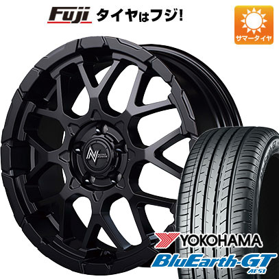 【新品国産5穴114.3車】 夏タイヤ ホイール4本セット 225/50R18 ヨコハマ ブルーアース GT AE51 MID ナイトロパワー M28 バレットS 18インチ :fuji 1301 135616 28543 28543:フジ スペシャルセレクション