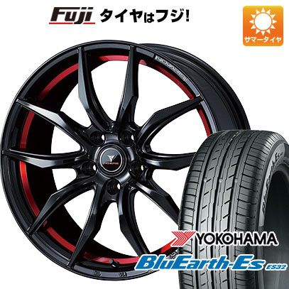 【新品国産5穴114.3車】 夏タイヤ ホイール４本セット 225/55R18 ヨコハマ ブルーアース ES32 ウェッズ ノヴァリス ローグ VF 18インチ :fuji 1321 136625 35472 35472:フジ スペシャルセレクション