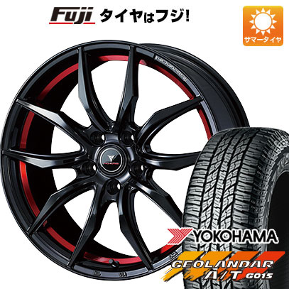 【新品国産5穴114.3車】 夏タイヤ ホイール4本セット 225/50R18 ヨコハマ ジオランダー A/T G015 RBL ウェッズ ノヴァリス ローグ VF 18インチ :fuji 1301 136625 35333 35333:フジ スペシャルセレクション