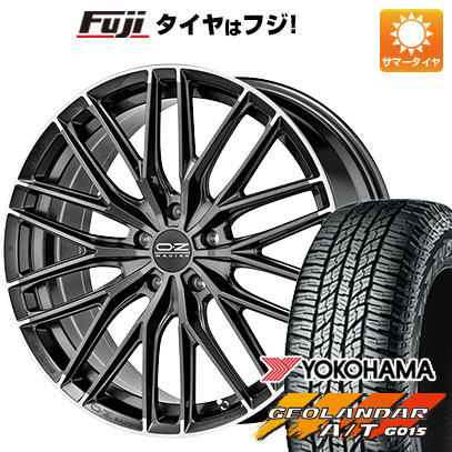 【新品国産5穴114.3車】 夏タイヤ ホイール4本セット 235/55R19 ヨコハマ ジオランダー A/T G015 RBL OZ グランツーリズモ HLT 19インチ :fuji 1121 129965 28522 28522:フジ スペシャルセレクション