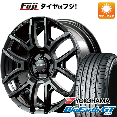 【新品国産5穴114.3車】 夏タイヤ ホイール4本セット 215/40R18 ヨコハマ ブルーアース GT AE51 レイズ デイトナ F6ドライブ 18インチ :fuji 1129 139772 28536 28536:フジ スペシャルセレクション