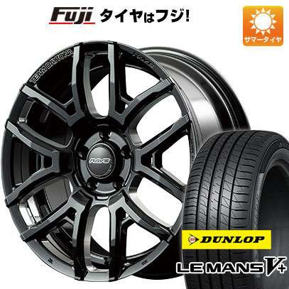 【新品国産5穴114.3車】 夏タイヤ ホイール４本セット 215/45R18 ダンロップ ルマン V+(ファイブプラス) レイズ デイトナ F6ドライブ 18インチ｜fujidesignfurniture