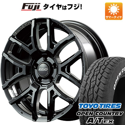 【新品国産5穴114.3車】 夏タイヤ ホイール4本セット 235/60R18 トーヨー オープンカントリー A/T EX レイズ デイトナ F6ドライブ 18インチ :fuji 27064 139772 33424 33424:フジ スペシャルセレクション