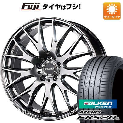 【新品国産5穴114.3車】 夏タイヤ ホイール4本セット 225/40R19 ファルケン アゼニス FK520L レイズ ホムラ 2X9PLUS 19インチ :fuji 876 140026 40732 40732:フジ スペシャルセレクション