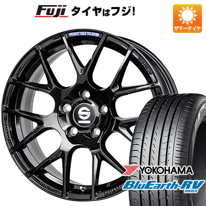 【パンク保証付】【新品国産5穴114.3車】 夏タイヤ ホイール4本セット 225/55R17 ヨコハマ ブルーアース RV 03 OZ SPARCO プロコルサ 17インチ :fuji 1861 114088 36877 36877:フジ スペシャルセレクション