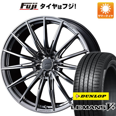 【新品国産5穴114.3車】 夏タイヤ ホイール4本セット 245/35R20 ダンロップ ルマン V+(ファイブプラス) ウェッズ F ZERO FZ 4 20インチ :fuji 1307 133911 40706 40706:フジ スペシャルセレクション