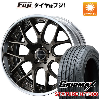 【新品国産5穴114.3車】 夏タイヤ ホイール4本セット 235/55R19 グリップマックス スタチャー H/T300 BSW（限定） ウェッズ マーベリック 1307M 19インチ :fuji 1121 136241 40206 40206:フジ スペシャルセレクション