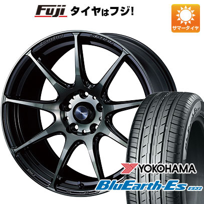 【新品】60系プリウス 夏タイヤ ホイール４本セット 195/60R17 ヨコハマ ブルーアース ES32 ウェッズ ウェッズスポーツ SA 99R 17インチ :fuji 28301 136525 35483 35483:フジ スペシャルセレクション