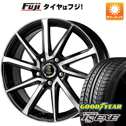 【新品国産5穴114.3車】 夏タイヤ ホイール4本セット 205/50R17 グッドイヤー イーグル エルエス エグゼ(限定) タカイチ セプティモGO1プラス 17インチ :fuji 1672 117201 31689 31689:フジ スペシャルセレクション