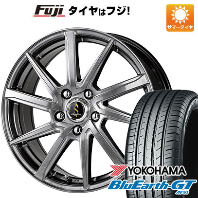 【新品国産5穴114.3車】 夏タイヤ ホイール4本セット 195/55R16 ヨコハマ ブルーアース GT AE51 タカイチ セプティモGO1プラス 16インチ :fuji 11361 117186 28564 28564:フジ スペシャルセレクション