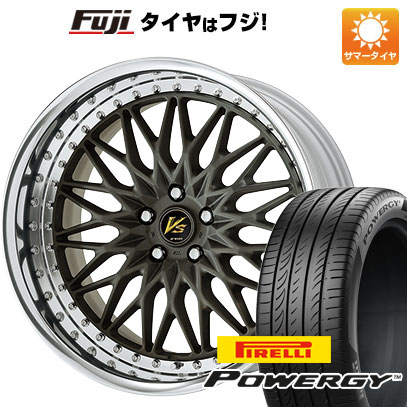 【新品国産5穴114.3車】 夏タイヤ ホイール4本セット 235/50R18 ピレリ パワジー ワーク VS VS XV 18インチ :fuji 454 140764 36972 36972:フジ スペシャルセレクション