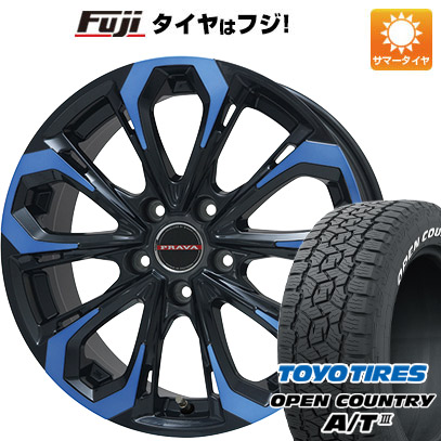 【新品国産5穴114.3車】 夏タイヤ ホイール４本セット 225/65R17 トーヨー オープンカントリー A/T III RWL/RBL ビッグウエイ LEYSEEN プラバ5X 17インチ :fuji 2182 118959 42840 42840:フジ スペシャルセレクション