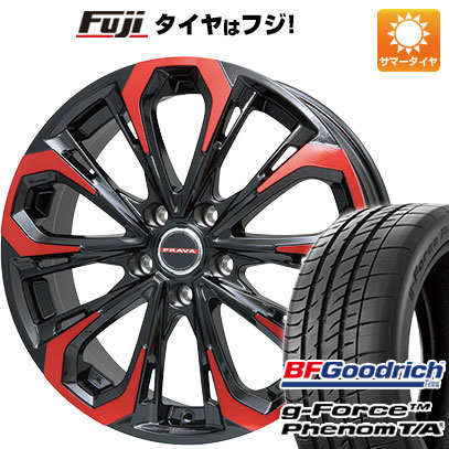 【新品国産5穴114.3車】 夏タイヤ ホイール4本セット 245/40R19 BFグッドリッチ(フジ専売) g FORCE フェノム T/A ビッグウエイ LEYSEEN プラバ5X 19インチ :fuji 1122 118964 41289 41289:フジ スペシャルセレクション