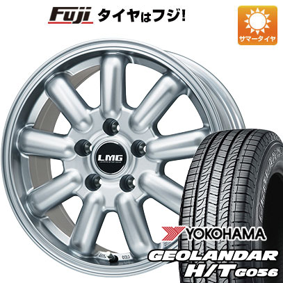 【新品国産5穴114.3車】 夏タイヤ ホイール4本セット 245/70R16 ヨコハマ ジオランダー H/T G056 レアマイスター LMG MOS 9 16インチ :fuji 15841 116775 21377 21377:フジ スペシャルセレクション