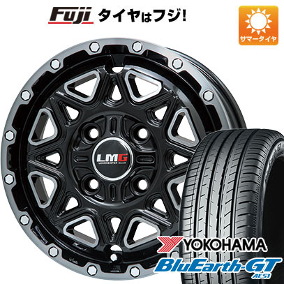 【新品国産4穴100車】 夏タイヤ ホイール4本セット 205/50R16 ヨコハマ ブルーアース GT AE51 レアマイスター LMG モンタグナ 16インチ :fuji 2081 120448 28562 28562:フジ スペシャルセレクション