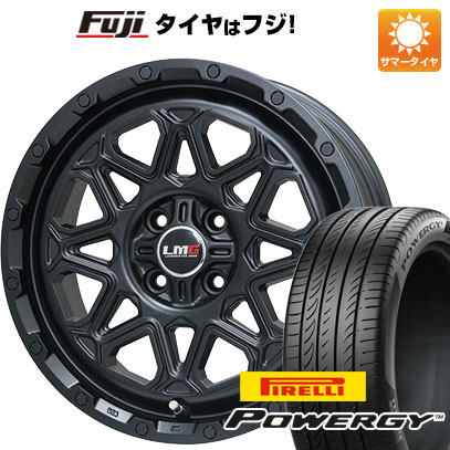 【新品】ライズ/ロッキー（ガソリン） 夏タイヤ ホイール4本セット 195/65R16 ピレリ パワジー レアマイスター LMG モンタグナ(マットブラック) 16インチ :fuji 21101 120449 41415 41415:フジ スペシャルセレクション