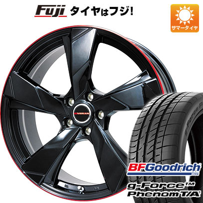 【新品】フリード 5穴/114 夏タイヤ ホイール４本セット 205/45R17 BFグッドリッチ(フジ専売) g FORCE フェノム T/A プレミックス ヴェランV 17インチ :fuji 1670 119929 41269 41269:フジ スペシャルセレクション