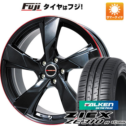 【新品国産車用 4穴100車】 夏タイヤ ホイール4本セット 195/45R16 ファルケン ジークス ZE310R エコラン（限定） プレミックス ヴェランV 16インチ