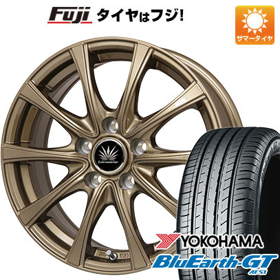 【新品国産5穴114.3車】 夏タイヤ ホイール4本セット 205/45R17 ヨコハマ ブルーアース GT AE51 プレミックス アマルフィV Jr(ブロンズ) 17インチ :fuji 1670 124961 28546 28546:フジ スペシャルセレクション