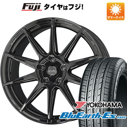 【新品国産5穴114.3車】 夏タイヤ ホイール4本セット 205/50R17 ヨコハマ ブルーアース ES32 共豊 サーキュラー C10R 17インチ :fuji 1672 129379 35478 35478:フジ スペシャルセレクション