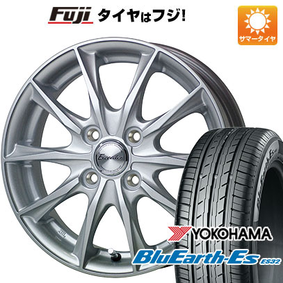 【新品国産4穴100車】 夏タイヤ ホイール４本セット 185/65R14 ヨコハマ ブルーアース ES32 ホットスタッフ エクシーダー E06 14インチ :fuji 21961 150310 35546 35546:フジ スペシャルセレクション