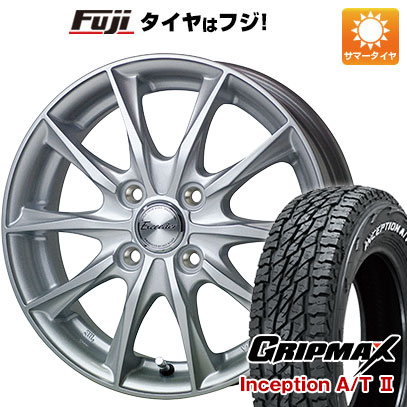 新品 ハスラー デリカミニ(4WD) サマータイヤ ホイール4本セット 165/60R15 GRIPMAX インセプション A/TII RWL ホットスタッフ エクシーダー E06 15インチ :fuji 21761 150312 42828 42828:フジ スペシャルセレクション