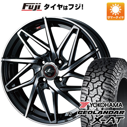 【新品 軽自動車】ハスラー 夏タイヤ ホイール4本セット 165/60R15 ヨコハマ ジオランダー X AT G016 ウェッズ レオニス IT 15インチ :fuji 21761 136868 39666 39666:フジ スペシャルセレクション