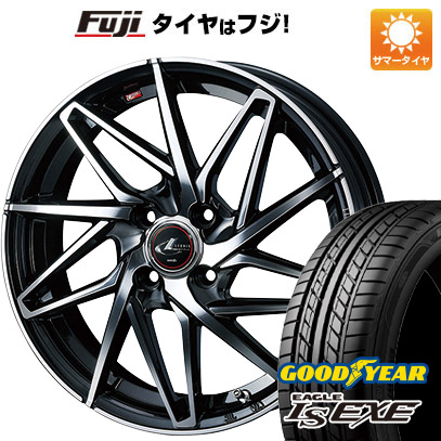 【新品国産4穴100車】 夏タイヤ ホイール4本セット 175/60R16 グッドイヤー イーグル エルエス エグゼ(限定) ウェッズ レオニス IT 16インチ :fuji 2321 136872 31591 31591:フジ スペシャルセレクション