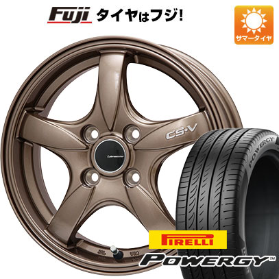 【新品国産車用 5穴114.3車】 夏タイヤ ホイール4本セット 205/65R15 ピレリ パワジー レアマイスター CS-V(ブロンズ) 15インチ