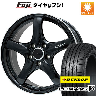 【新品国産5穴114.3車】 夏タイヤ ホイール4本セット 215/45R18 ダンロップ ルマン V+(ファイブプラス) レアマイスター CS V 18インチ :fuji 1130 128678 40683 40683:フジ スペシャルセレクション