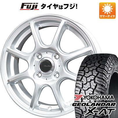 【新品 軽自動車】N BOX タント ワゴンR 夏タイヤ ホイール4本セット 155/65R14 ヨコハマ ジオランダー X AT G016 テクノピア カリテス S315 14インチ :fuji 21721 126938 37561 37561:フジ スペシャルセレクション