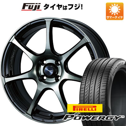 【新品国産4穴100車】 夏タイヤ ホイール4本セット 185/65R15 ピレリ パワジー ウェッズ ウェッズスポーツ SA-75R 15インチ｜fujidesignfurniture