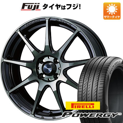 【新品】ライズ/ロッキー（ガソリン） 夏タイヤ ホイール４本セット 205/55R17 ピレリ パワジー ウェッズ ウェッズスポーツ SA 99R 17インチ :fuji 21181 136524 41416 41416:フジ スペシャルセレクション